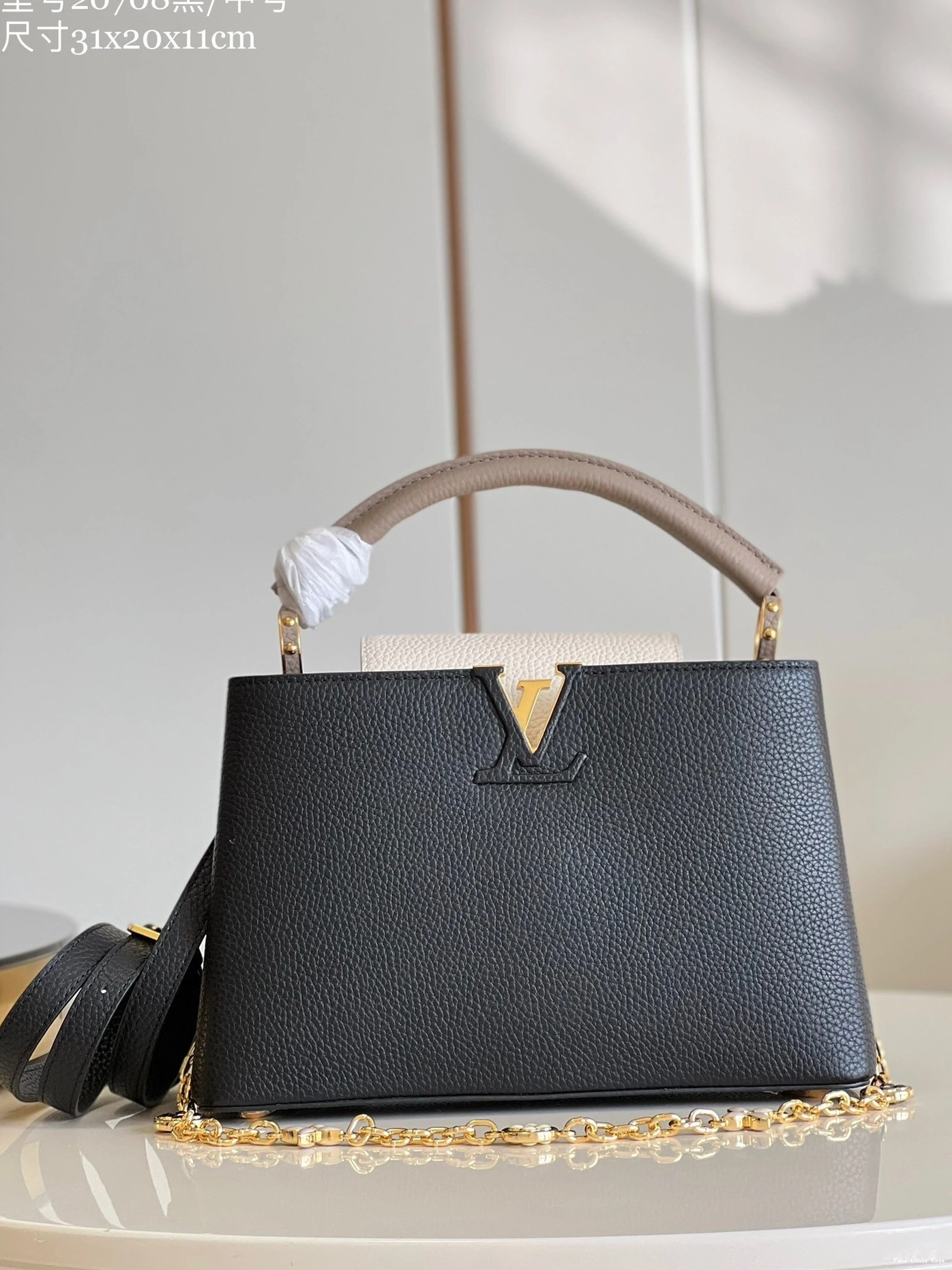 Fake Louis Bags VUITTON CAPUCINES MM LOUIS 0818